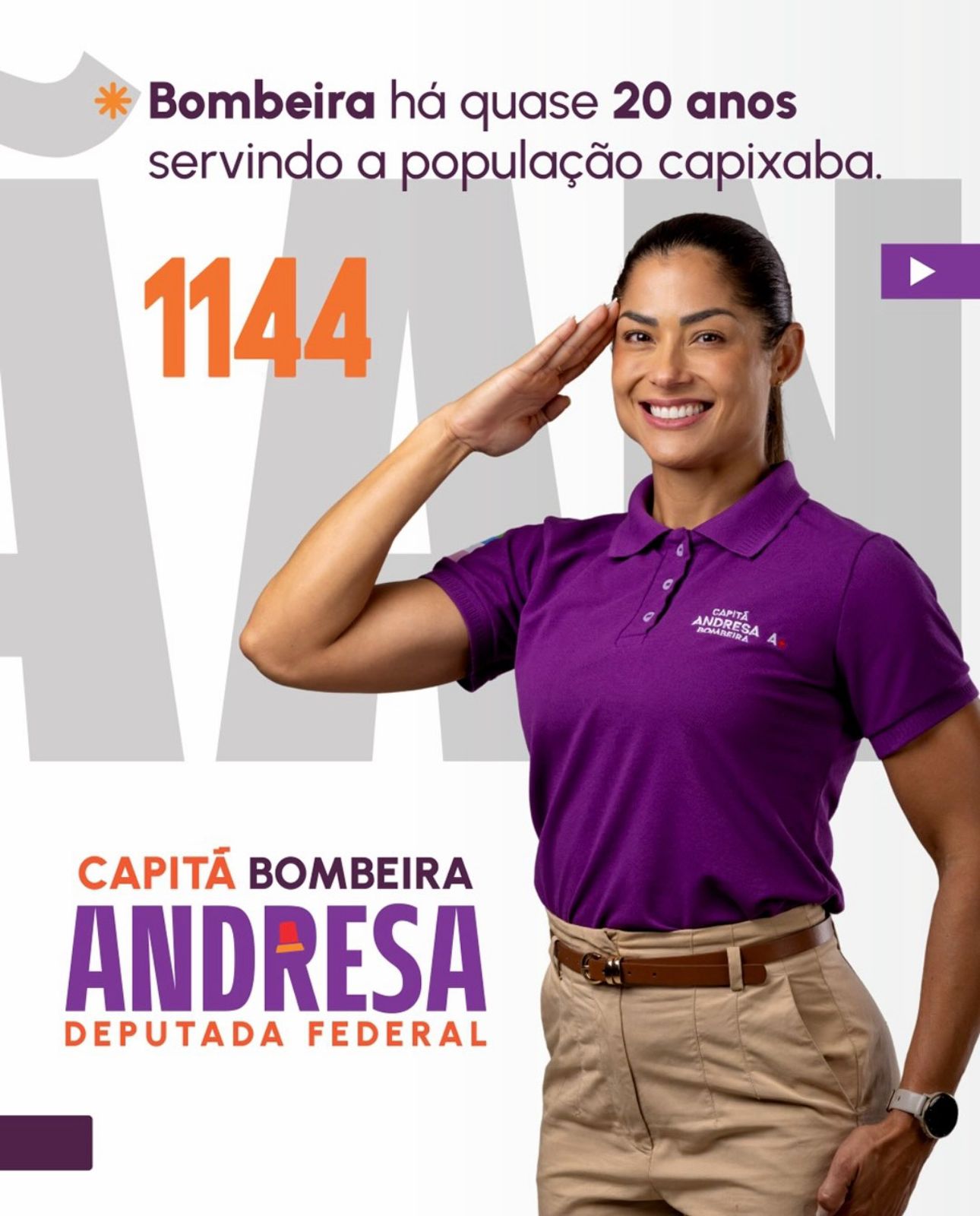 Foto 2 de 9 do carrossel Conheça a Capitã: Bombeira há quase 20 anos