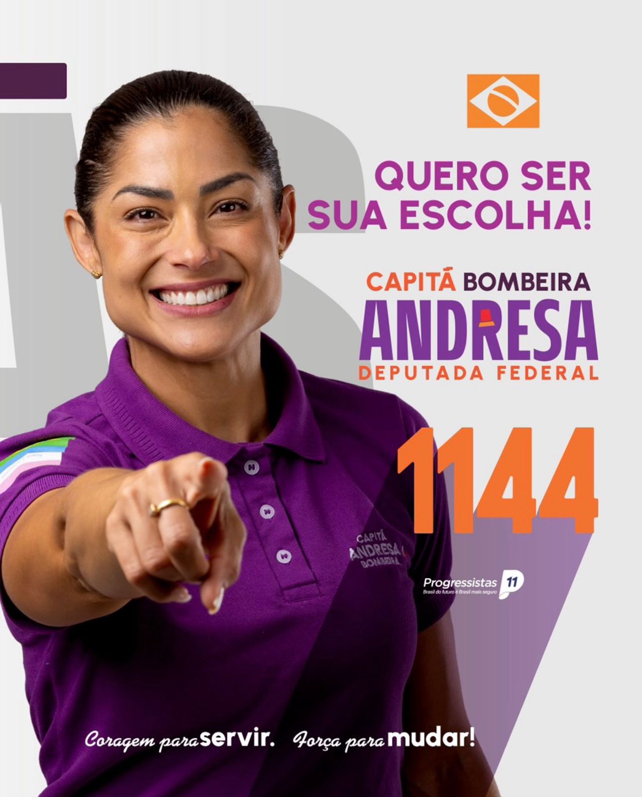 Foto 8 de 9 do carrossel Conheça a Capitã: Quero ser sua escolha